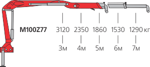 Ломовоз-мультилифт с КМУ Epsilon КС24/5700 на шасси Камаз 65201